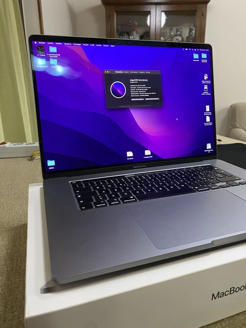 Apple MacBook Pro 16" (512GB SSD, Intel Core i7 9ª generazione, 2,60 GHz, 16GB)