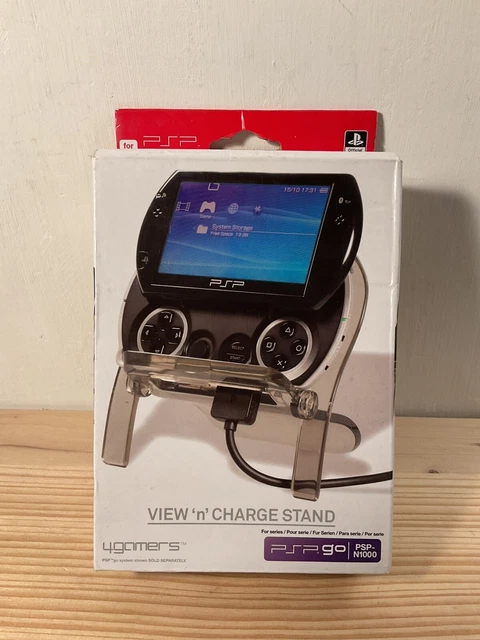 Station De Charge Et Support View 'n' Charge Pour PSP Go (PSP-N1000) - Sony, Neuf D'origine