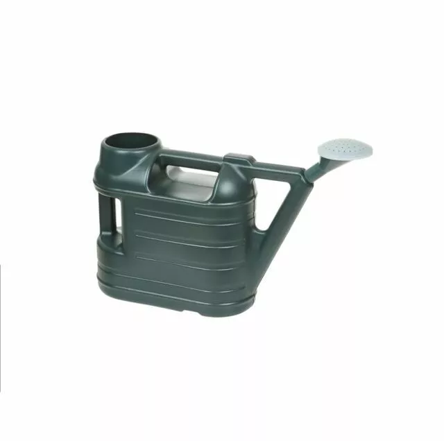 6.5L Ward Green Watering Can With Rose Water Sprinkler Plastic Garden 1.4 Gallon