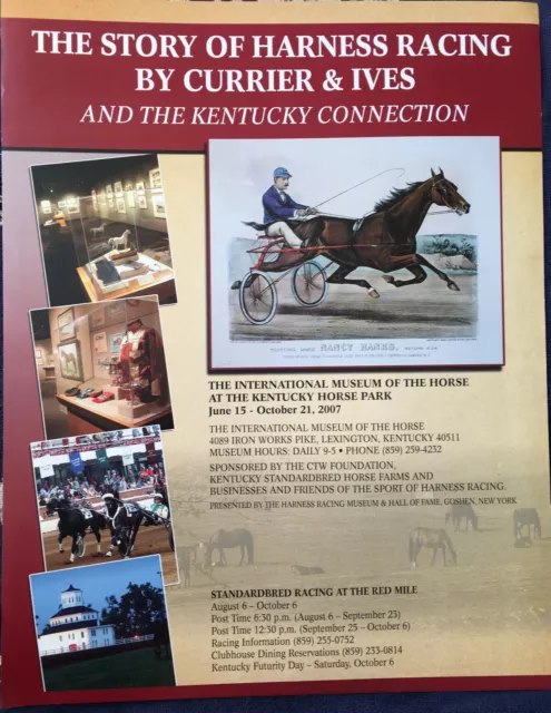 Harness Racing- Trotter -Currier & Ives -Nancy Hanks- Horse Poster -Standardbred