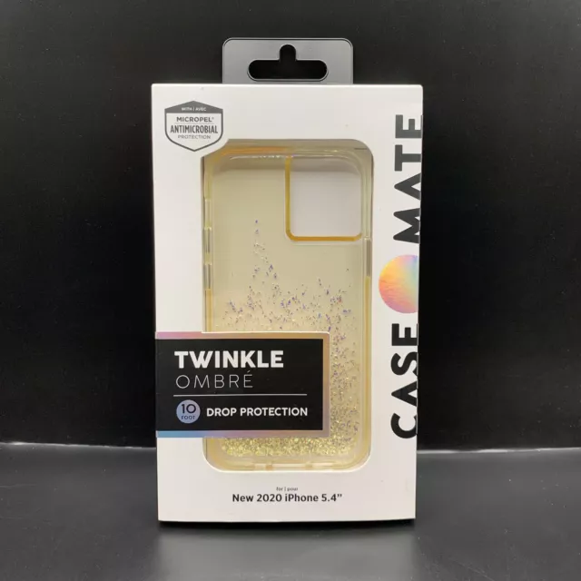 Case-Mate Twinkle Ombre Case - For iPhone 12 13 mini 5.4" 2020 Stardust