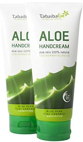 Crème pour les mains Aloe Vera 100 ml Pack 2x1 Tabaibaloe