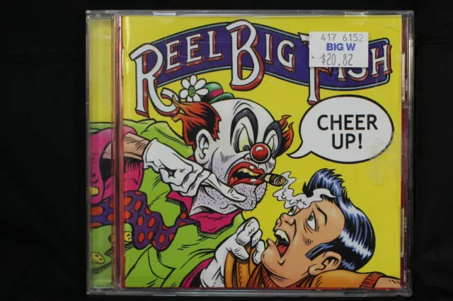 REEL BIG FISH - CHEER UP ! - OZ 18 TRK CD ( inc 2 x bonus ) -VGC- SKA /  PUNK $8.00 - PicClick AU
