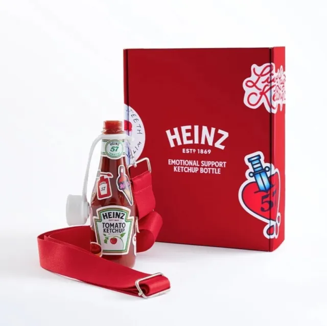 HEINZ Emotional Support Ketchup Bottle