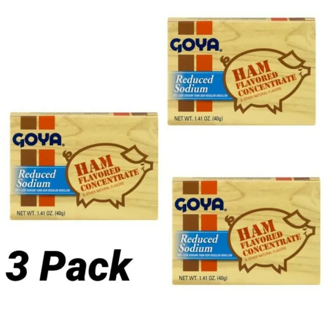Goya Ham Flavored Concentrate, Econo Pak - 3.52 oz
