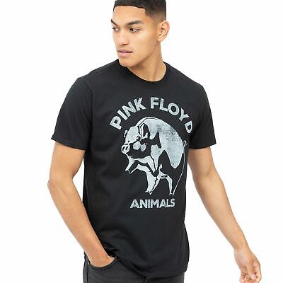 Official Pink Floyd Mens Animals T-shirt Black Sizes S - XXL
