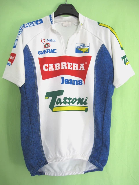 Maillot Cycliste Carrera jeans Tassini tour 1994 Nalini Jersey