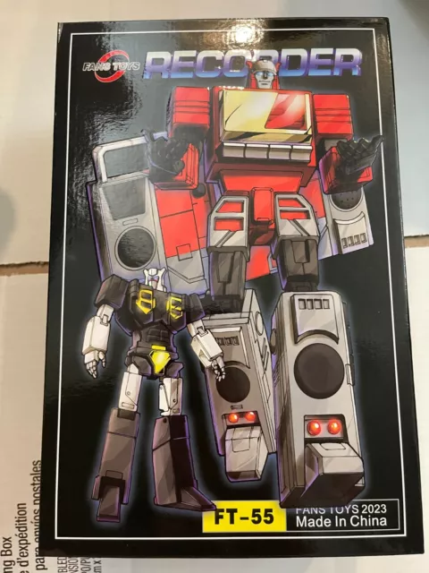 Transformers Fans Toys FansToys Masterpiece FT-55 Blaster Recorder USA IN HAND