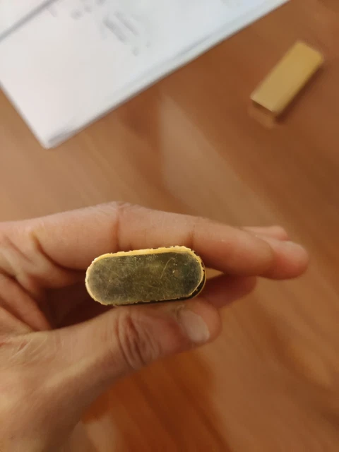 accendino Cartier placcato oro
