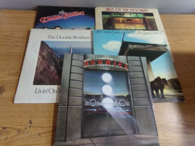 Lp Record Album Doobie Brothers Lot Of 5 Lp Record Album Doobie Brothers Lot Of 5