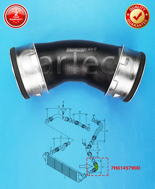 thumbnail image 2 of 2pcs Intercooler Turbo Hose Pipe Retaining Clips 1J0145769H 2 of 14