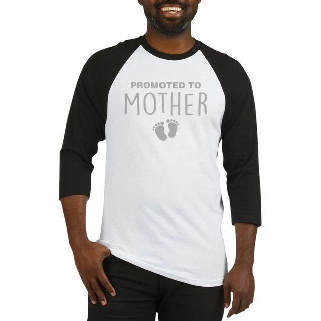 CafePress Promoted To Mother Baseball Jersey Baseball Tee (1660033832)
