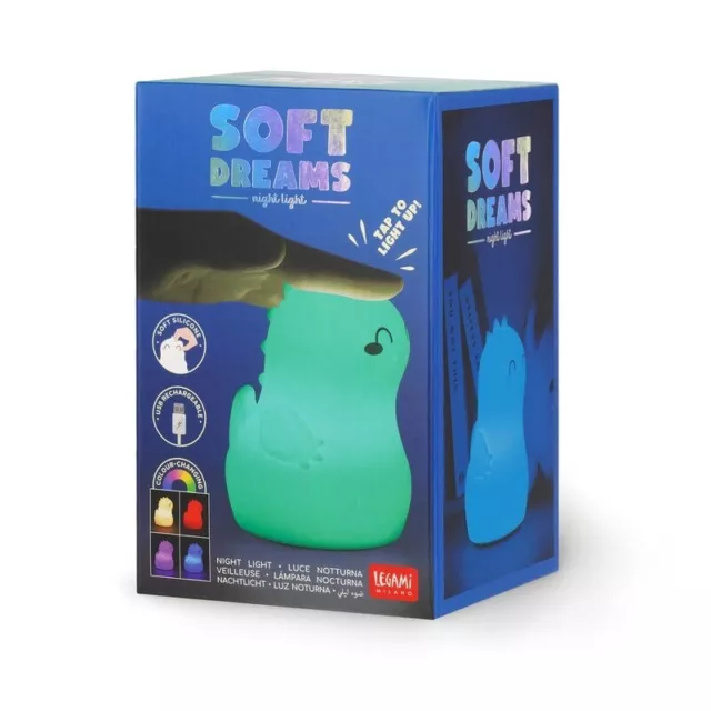 Legami Luce Notturna Ricaricabile Soft Dreams ''Dino''