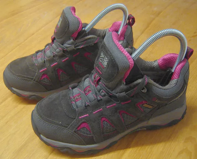 Karrimor Mount Low Womens Hiking Walking Shoes Ladies Black Pink UK Size 3 EU 36