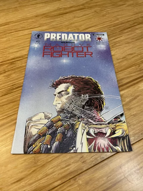 Vintage Dark Horse Comics Predator Versus Robot Fighter Issue #2 Comic Book KG