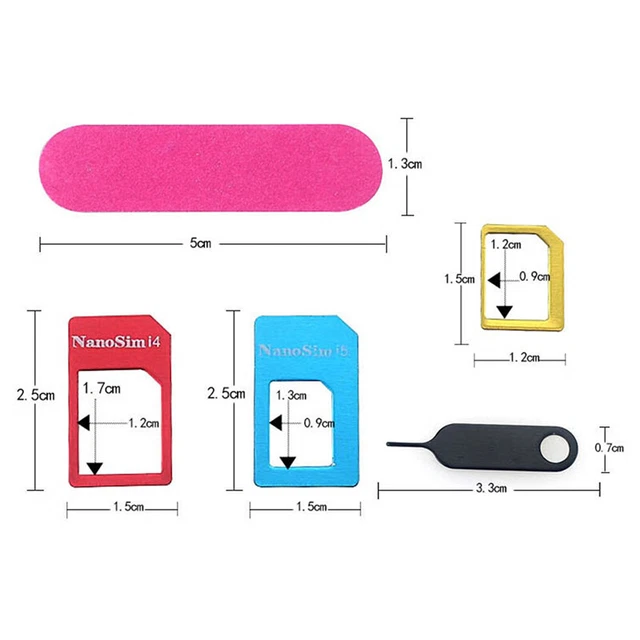 Metal Holder Card With Sander Open Needle Tray For All Smartphones Standard
