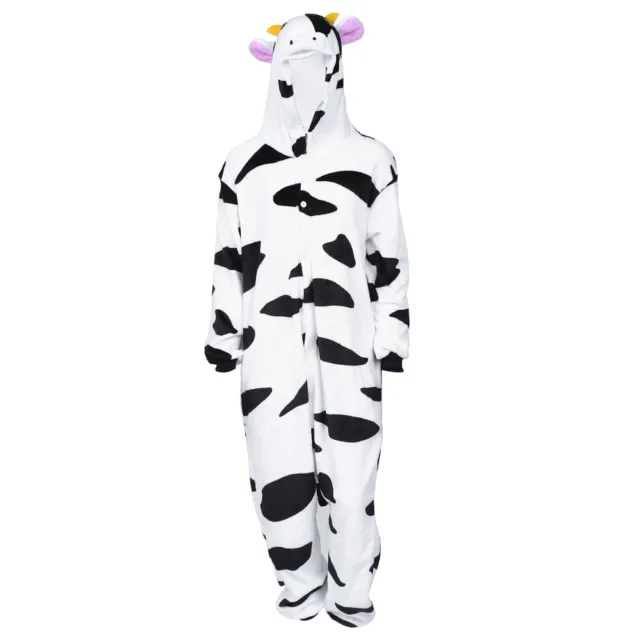 Pigiama Cow One Piece Carino Accogliente Homewear Pigiama Per Bambini The