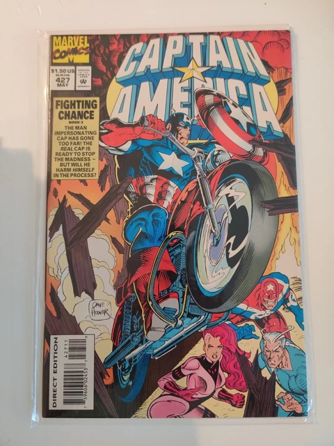 Captain America Comic #427 MARVEL COMICS NM BAGGED BOARDED 1992