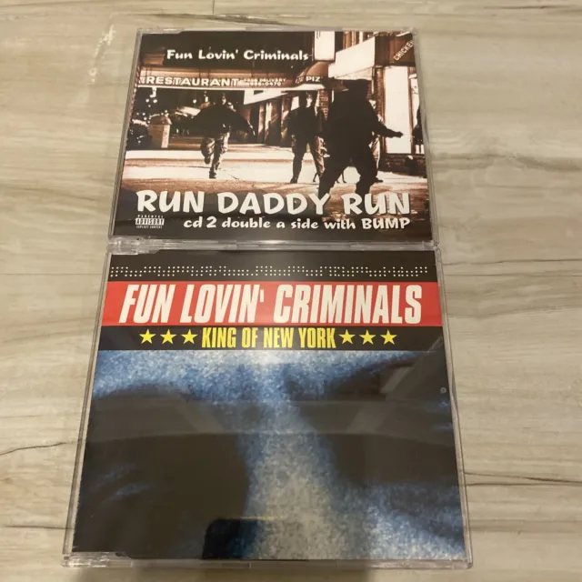 FUN LOVIN' CRIMINALS 2 CD IMPORT LOT King Of New York & Run Daddy Run ...