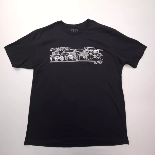 Diesel Power Gear Mens T Shirt Black Truck Graphic Evolution DPG Tee NWOT