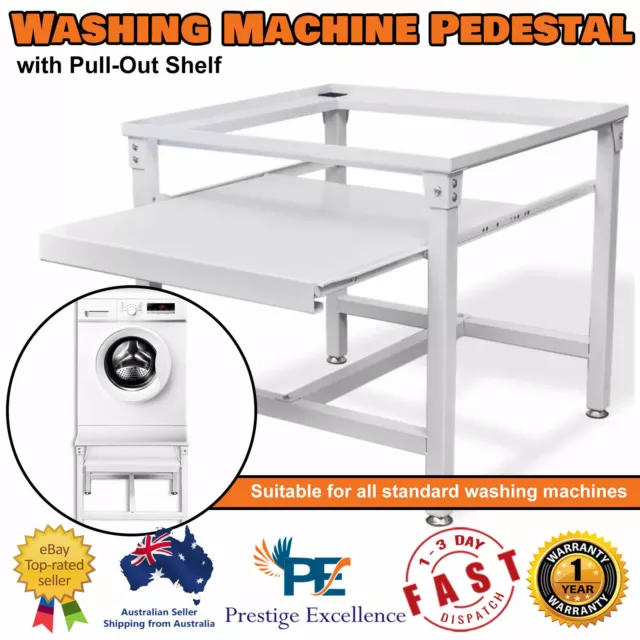 Dryer Stand Maxi: Adjustable Front Loading Washer Machine & Dryer