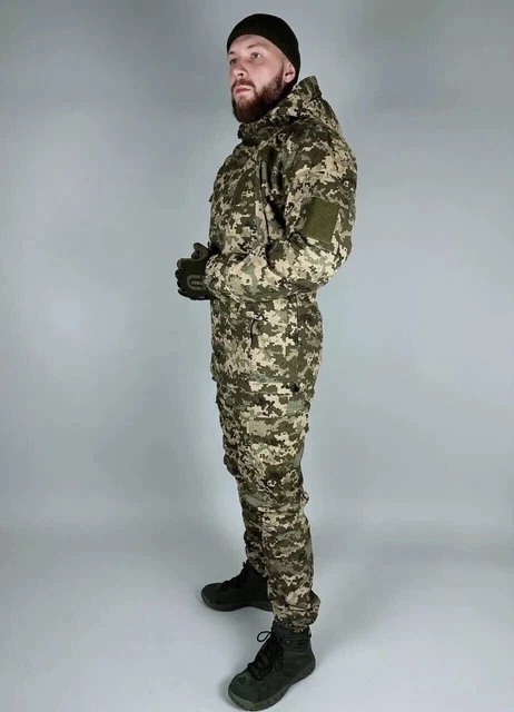 Combinaison Tactique Militaire ZSU Gorka-Anorak - Pixel - Ukraine - Neuf