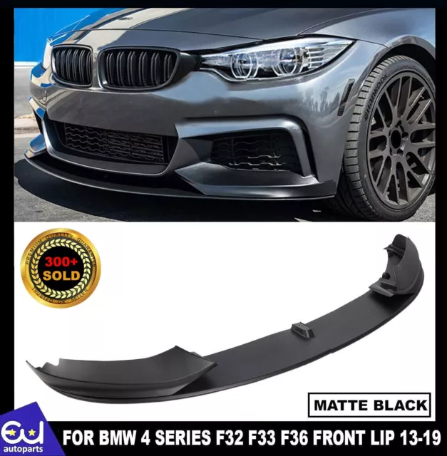 For Bmw 4 Series F32 F33 F36 Front Splitter Lip Diffuser Mp Performance 13-19