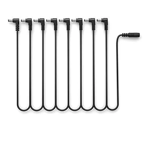 Alnicov 8 voies Daisy Chain Cordon d'alimentation Câble d'alimentation de gui...