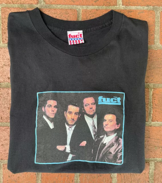 VINTAGE FUCT GOODFELLAS shirt Rare Original 90s Skateboard Movie