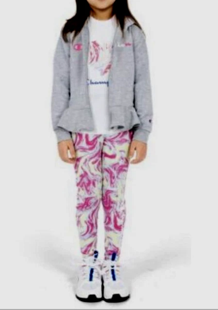 NEW CHAMPION TODDLER Girls 3 pc Set Jacket T Shirt Leggings