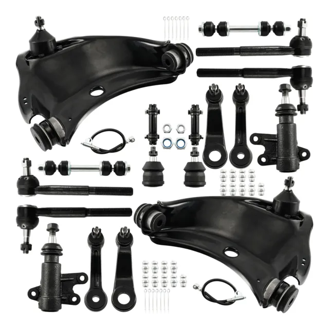 15Pc Complete Front Suspension Kit for Chevy & GMC C1500 C2500 Suburban Tahoe
