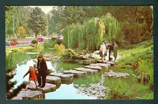 The Rock Garden, Preston Park. Brighton, Sussex. LP Series postcard. Unused