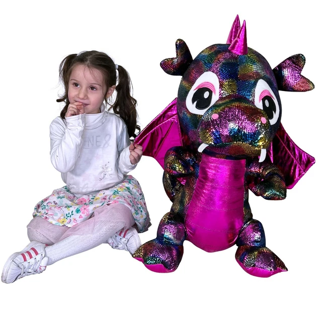 Peluche géante dragon