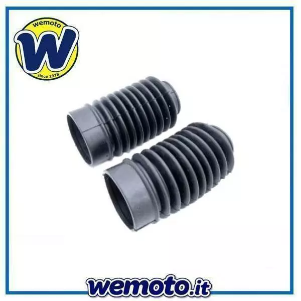 Ghette Soffietti Forcella Neri Lunghezza 160mm Universali per Cafe' Racer 42-62