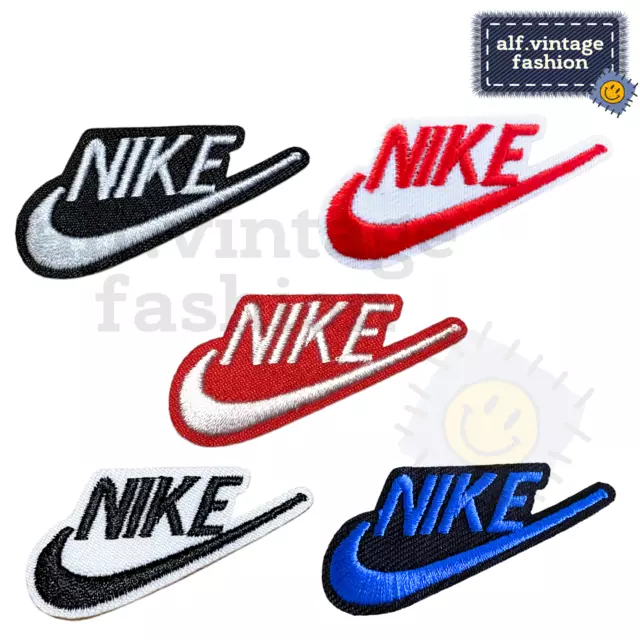 Swoosh Streetwear Sport Logo Vintage - Bastel Patch Bügelbild Aufnäher Flicken