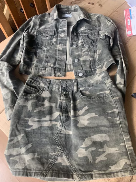 New Look 915 Generation Denim Camouflage Set. Age 11-13. Great Condition.