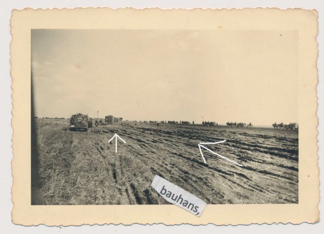 FOTO RUSSLANDFELDZUG, RUSSISCHE Strassen, Kfz 2.WK (646a) EUR 4,40
