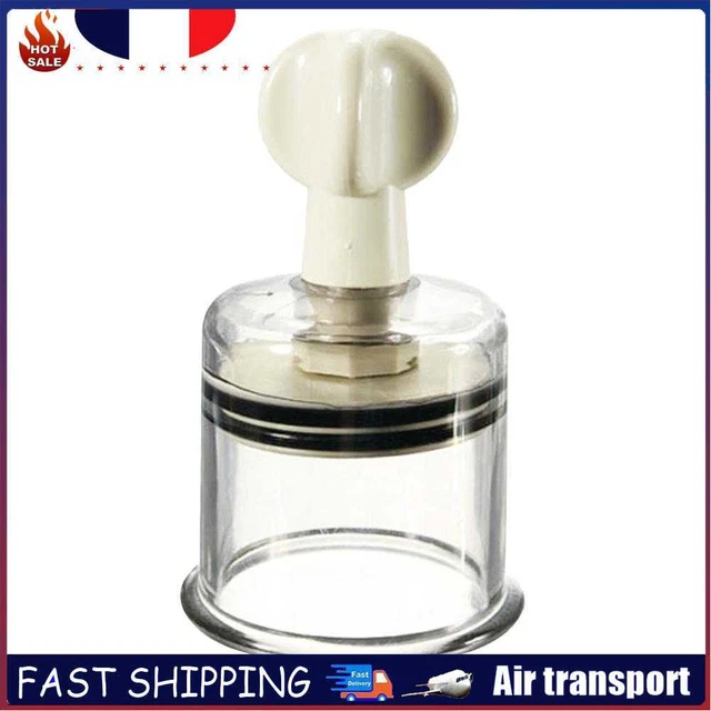 Rotating Handle Vacuum Suction Cupping Family Therapy Cupping Cups (5.9cm)