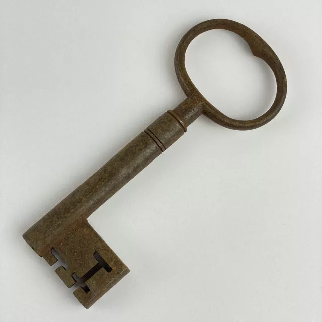 Antique Vintage Style Cast Iron Large Ornate Skeleton Key