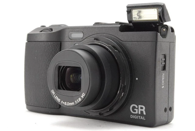 Ricoh GR GR IV  Digital Camera - Black used from japan