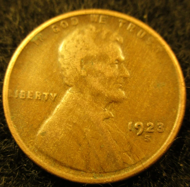 1923-S Lincoln Wheat Cent-Penny      Great Coin                 12051911