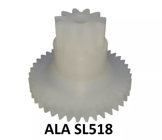 Ingranaggio gear in nylon per motore affettatrice ALA SL 518 SL518