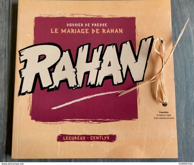 Livre RAHAN - Le Collier De Griffes Sur Lacet Cuir - Édition Hachette 2020 - Neuf Sous Cellophane
