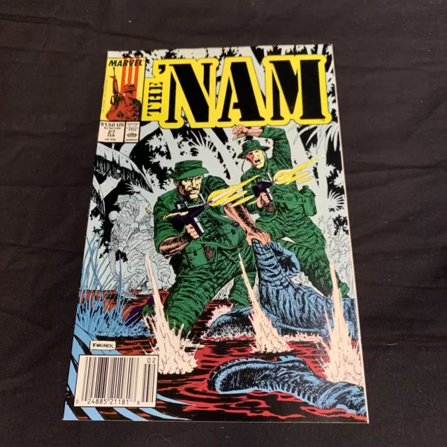 The 'Nam #27 Marvel 1988 Comic Book Graphic Novel Army Military Kg War