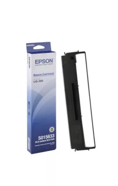 Epson SIDM Black Ribbon Cartridge for LQ-350/300/+/+II