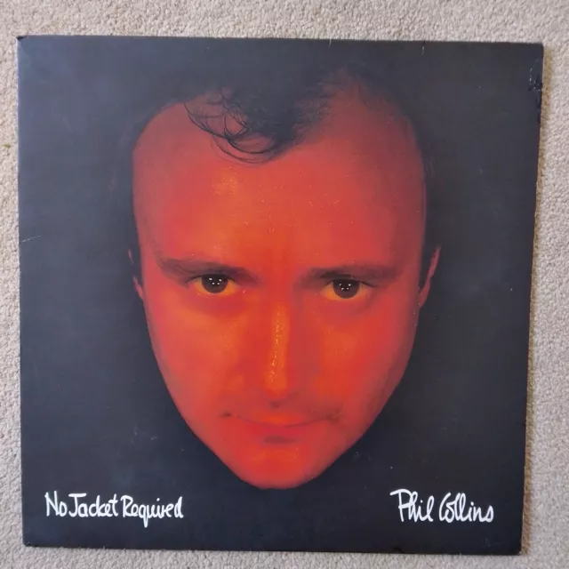 Phil Collins No Jacket Required Vinyl LP UK 1985 Record Virgin V 2345 Genesis EX