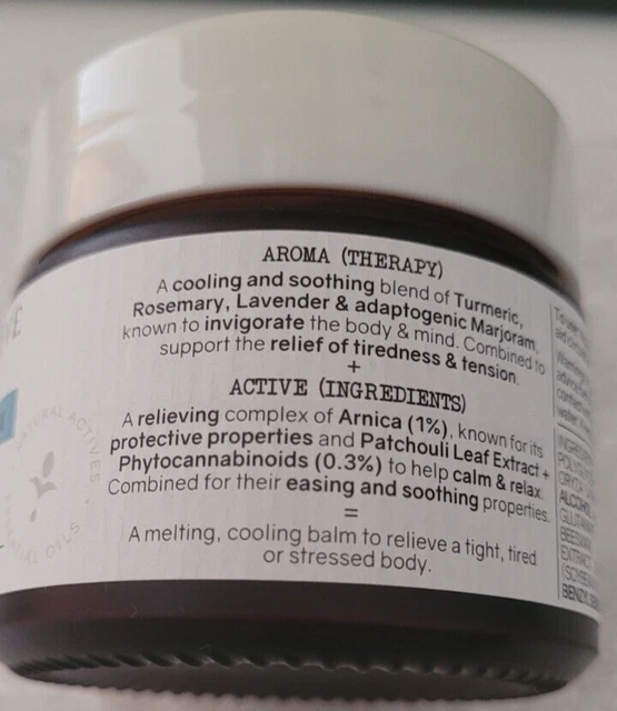 AROMA ACTIVE LABORATORIES Muscle Recovery Balm 100ml Turmeric Arnica