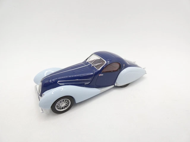 Ma Collection SB 1/43 – Talbot Lago T150 SS Cabriolet Figoni Falaschi 1933, Bleue