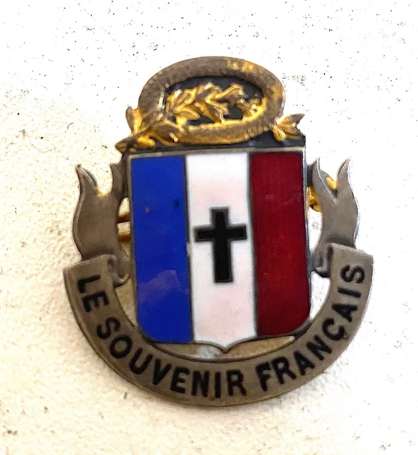 Ancien insigne de béret militaire vintage collection armée authentique d?occasio - Collection
