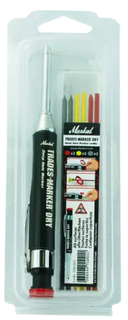 MARKAL Trades-Marker® Dry Tiefloch-Marker, Starter Set